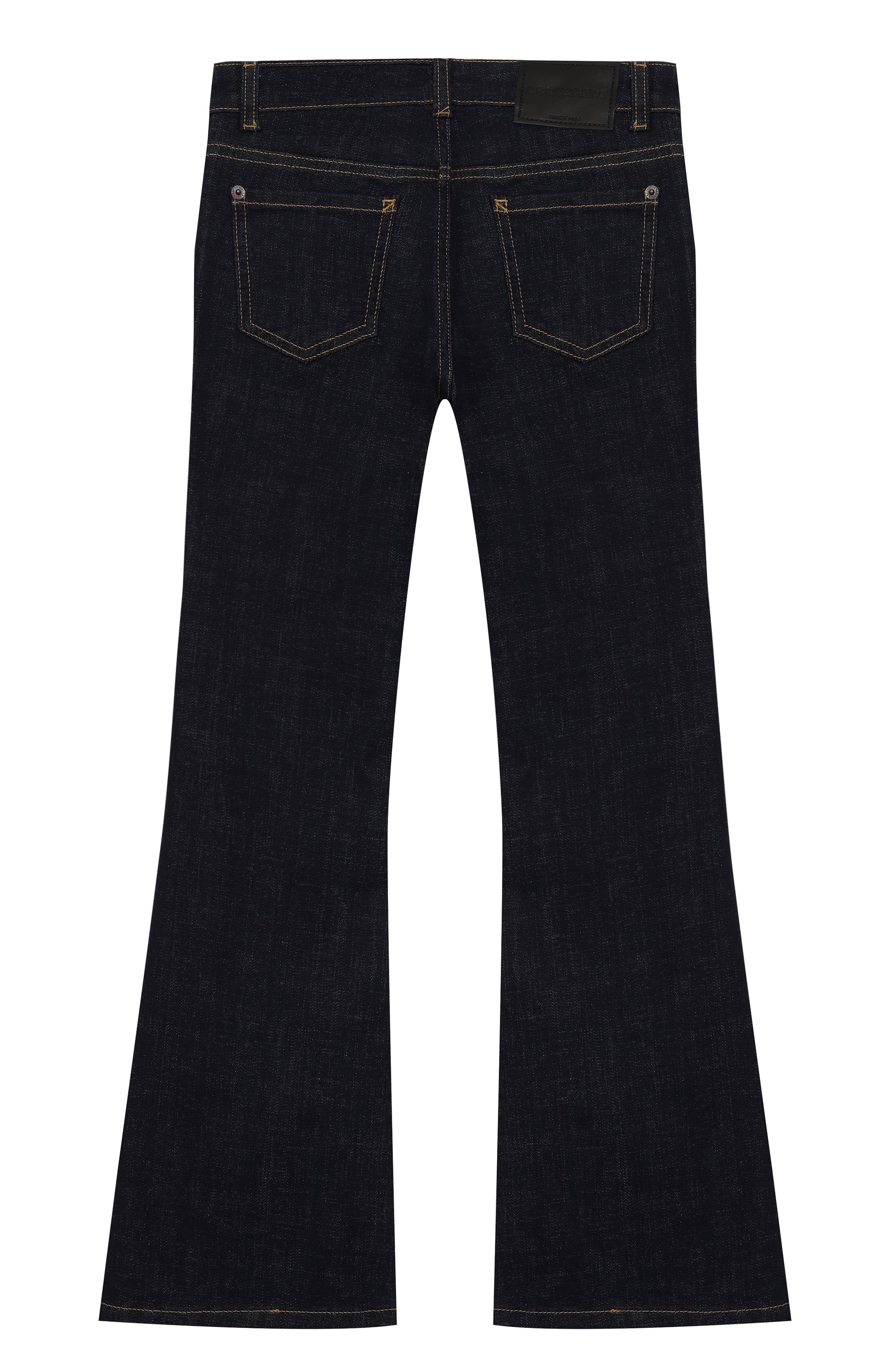 Джинсы DSQUARED2 темно-синего цвета по цене 21800 руб., арт. DQ2633/D0AAM, фото 2 Джинсы DSQUARED2, арт. DQ2633/D0AAM, фото 2