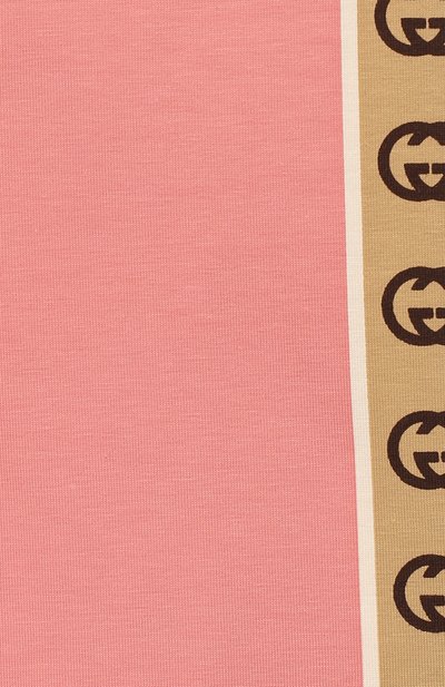 Хлопковые легинсы GUCCI, арт. 607495/4K008, фото 3