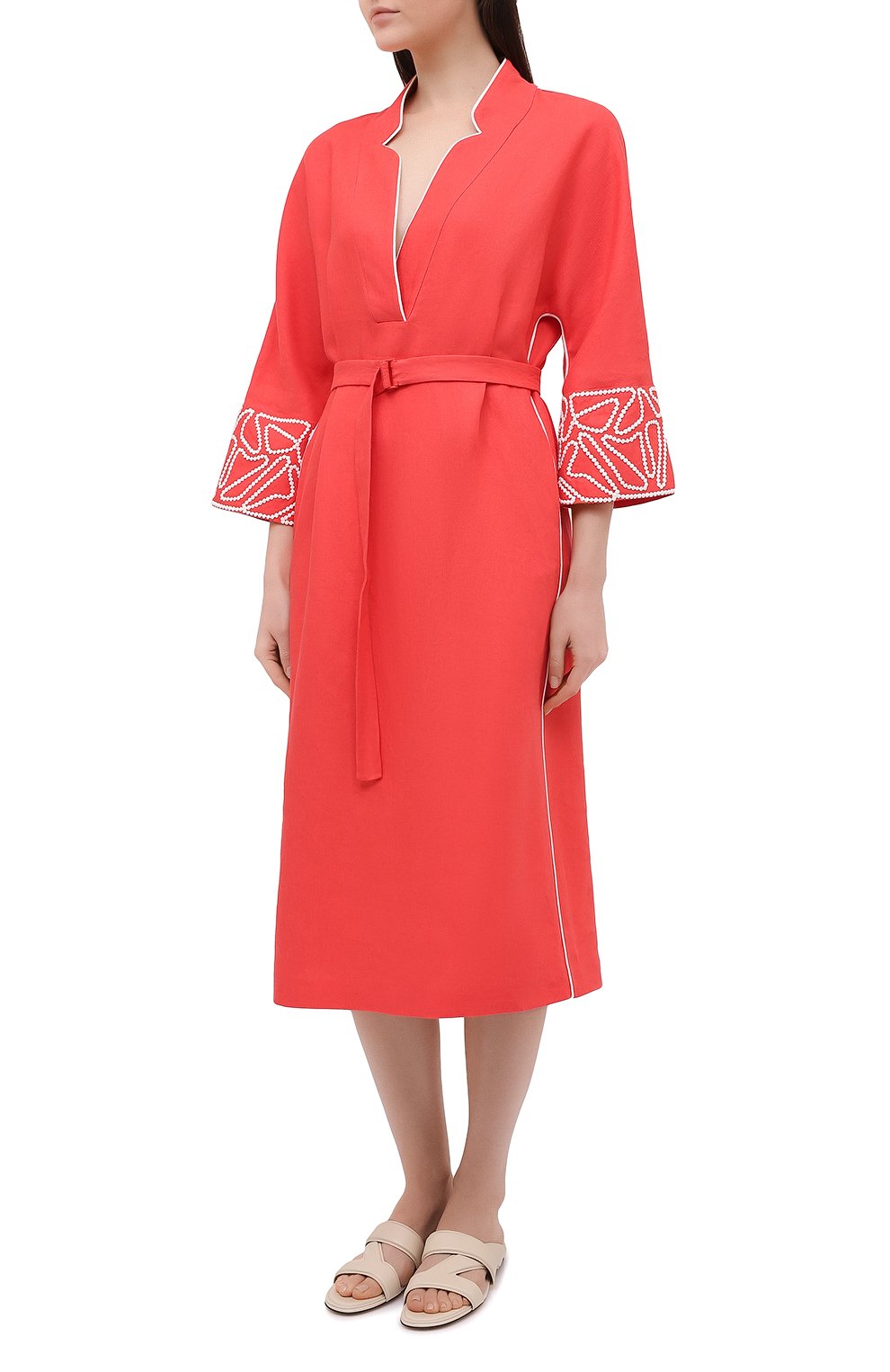 Льняное платье LORO PIANA, арт. FAL6299, фото 3