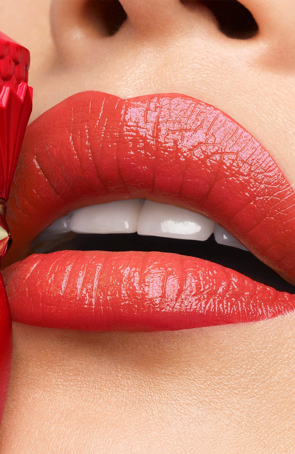 Сменный блок помады-блеска rouge louboutin sooooo…glow, оттенок coral palace CHRISTIAN LOUBOUTIN, арт. 8435415046589, фото 4