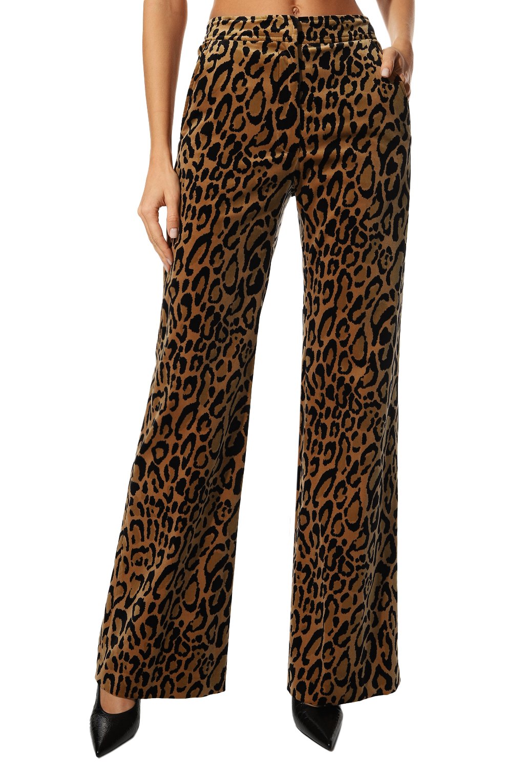 Бархатные брюки DRIES VAN NOTEN, арт. 222-010928-5259, фото 3