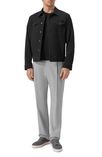 Брюки из лиоцелла и хлопка BOGLIOLI, арт. 80930/SB6113, фото 2