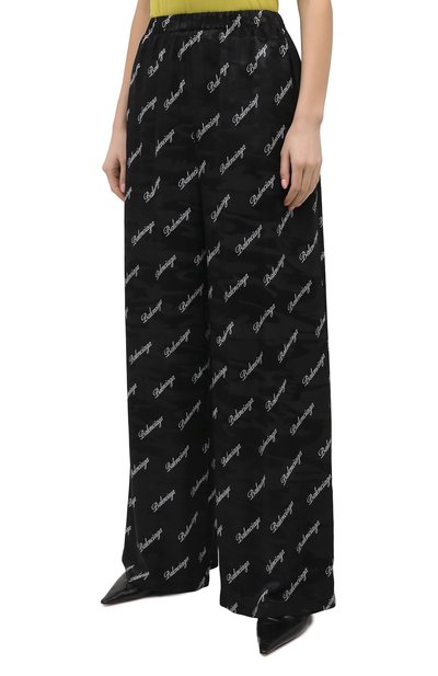 Шелковые брюки BALENCIAGA, арт. 626586/TJLY8, фото 3