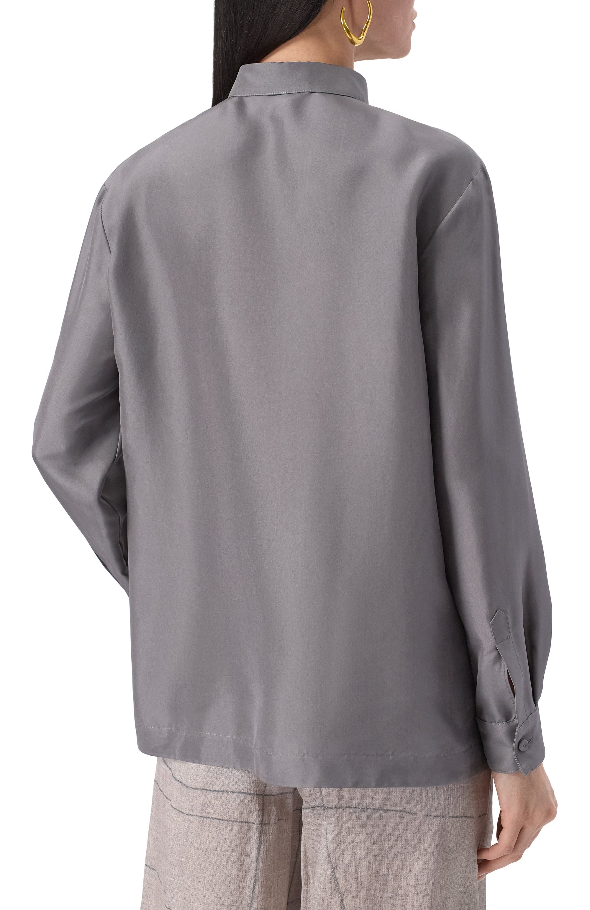 Шелковая блузка GIORGIO ARMANI, арт. GW000775/TE14164, фото 4