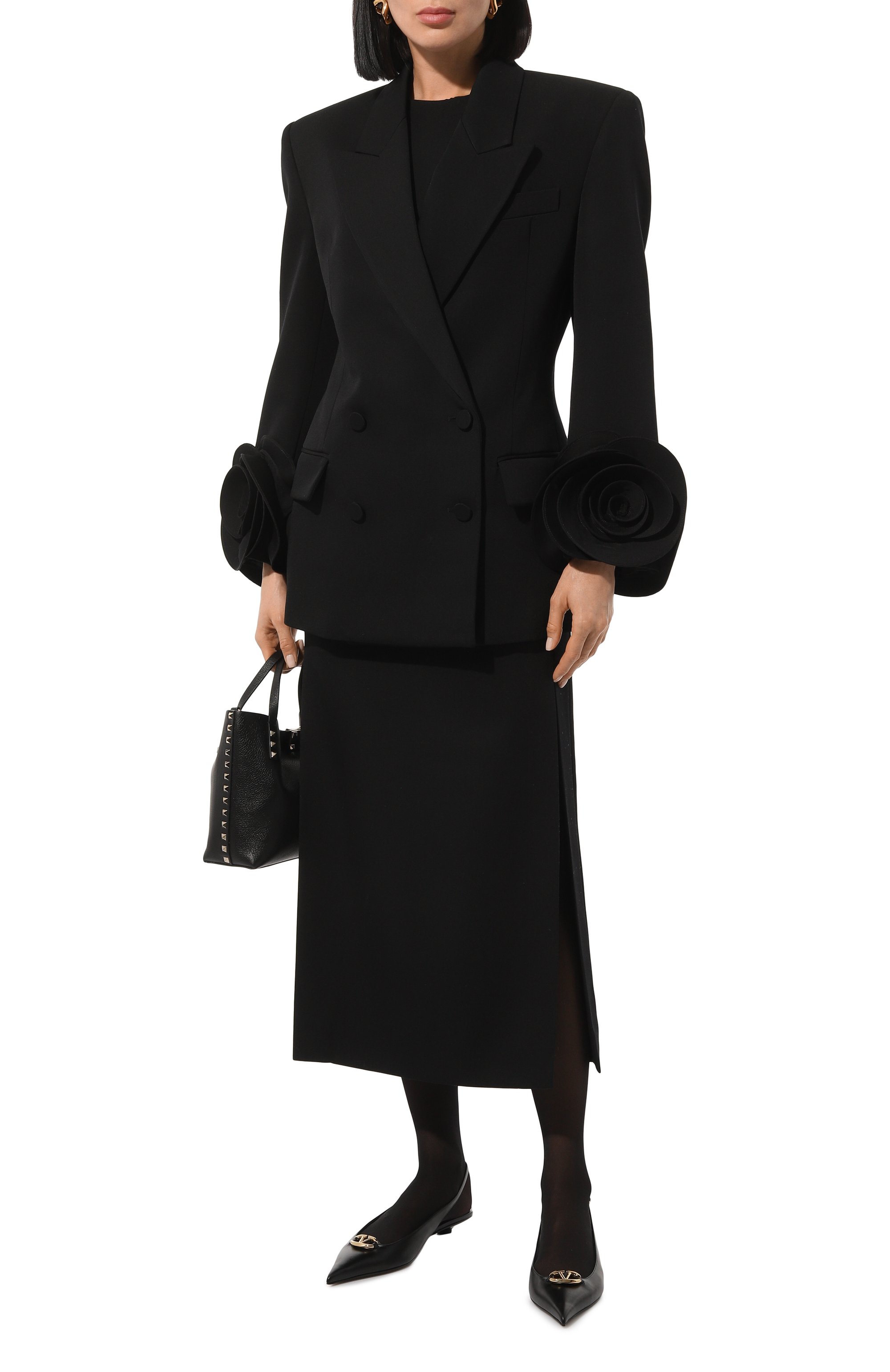 Шерстяной жакет VALENTINO, арт. 5B0CE3W788J, фото 2