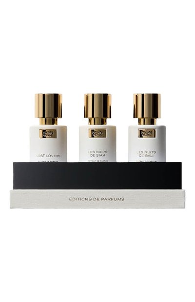 Парфюмерный набор "амбра": les nuits de bali, lost lovers, les soirs de siam (3x15ml) MAISON DE L`ASIE, арт. 8885020800326, фото 1