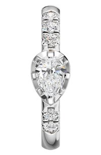 Серьга SERENDIPITY бесцветного цвета по цене 92000 руб., арт. EJE0074W, фото 2 Серьга SERENDIPITY, арт. EJE0074W, фото 2