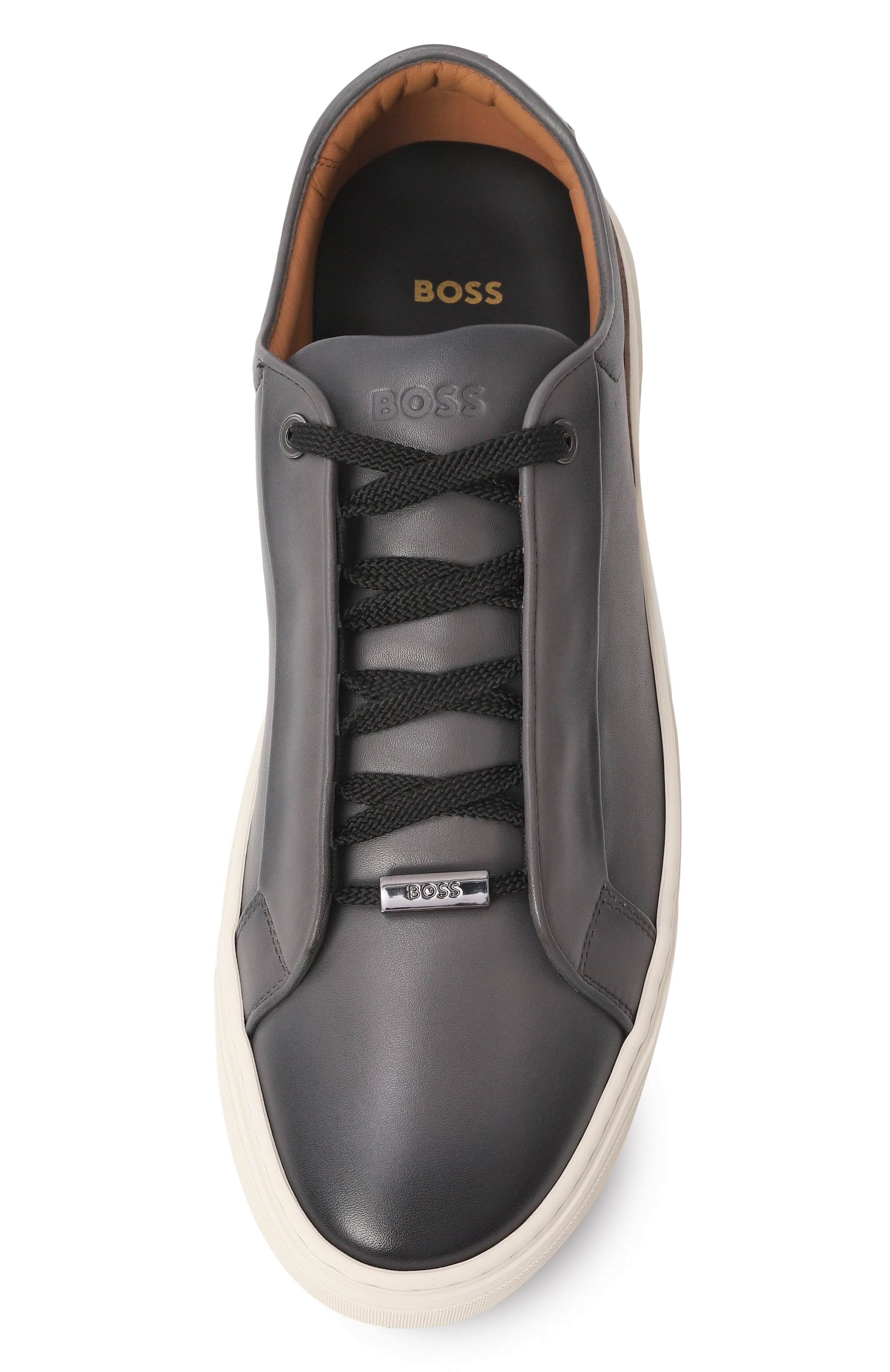 Кожаные кеды gary BOSS, арт. 50536619, фото 6