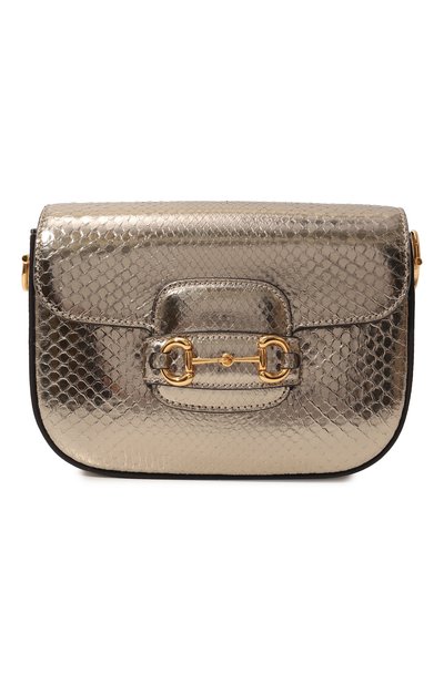 Сумка 1955 horsebit из кожи питона GUCCI, арт. 677266 E1DFG, фото 1