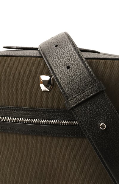 Сумка silvio RUBEUS MILANO, арт. CR0SSB0DY MEDIUM/CALFSKIN GRAN PRIX+CANVAS AMAZZ0N, фото 3