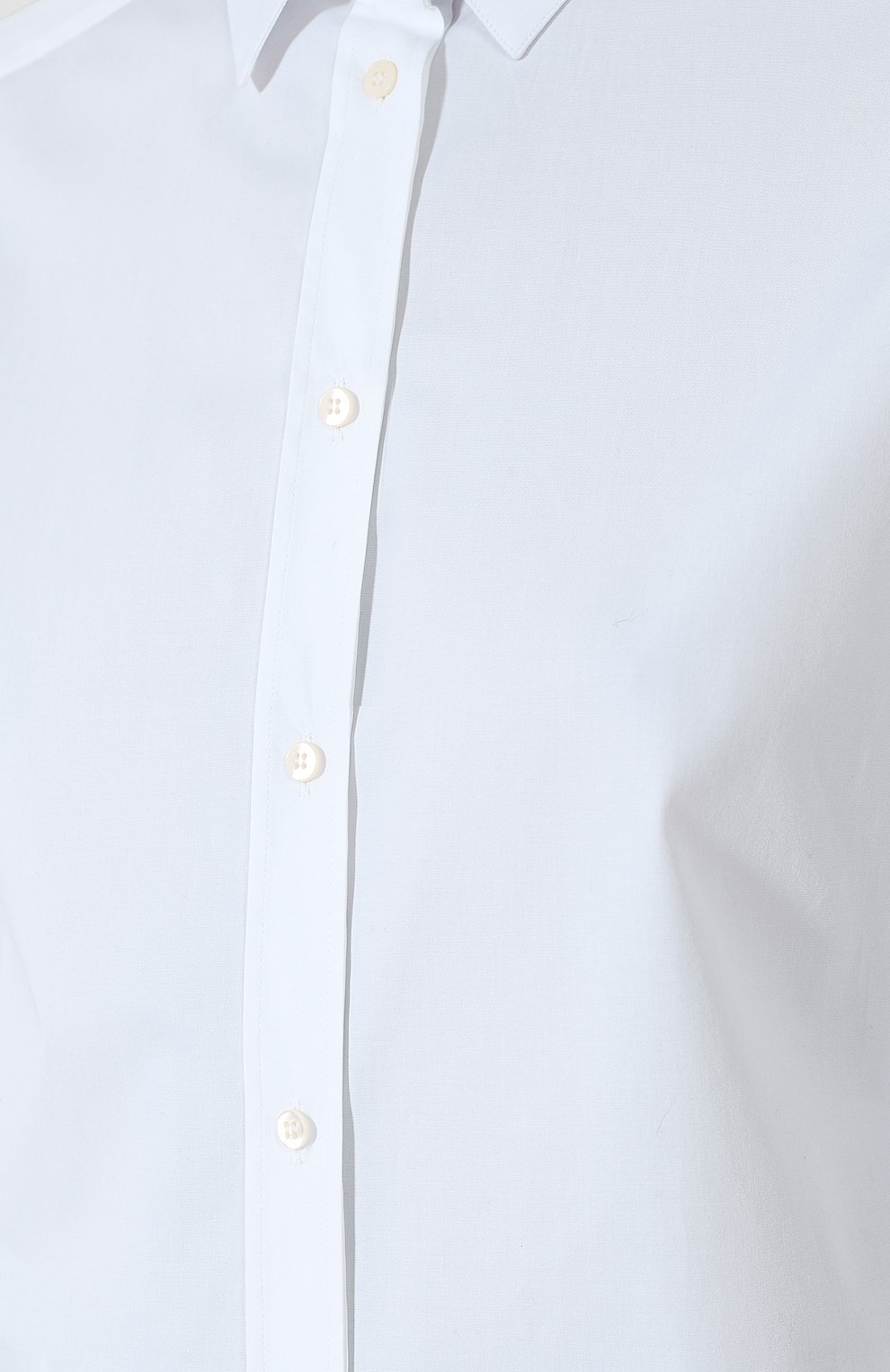 Однотонная хлопковая блуза DOLCE & GABBANA, арт. F5I98T/FUEAJ, фото 5