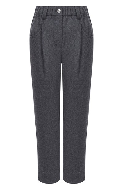 Женские шерстяные брюки BRUNELLO CUCINELLI, арт. MG549P9148