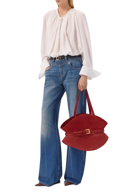 Сумка Shuffle medium Balmain GN0DQ023/LSDD Красный  GN0DQ023/LSDD Фото 3