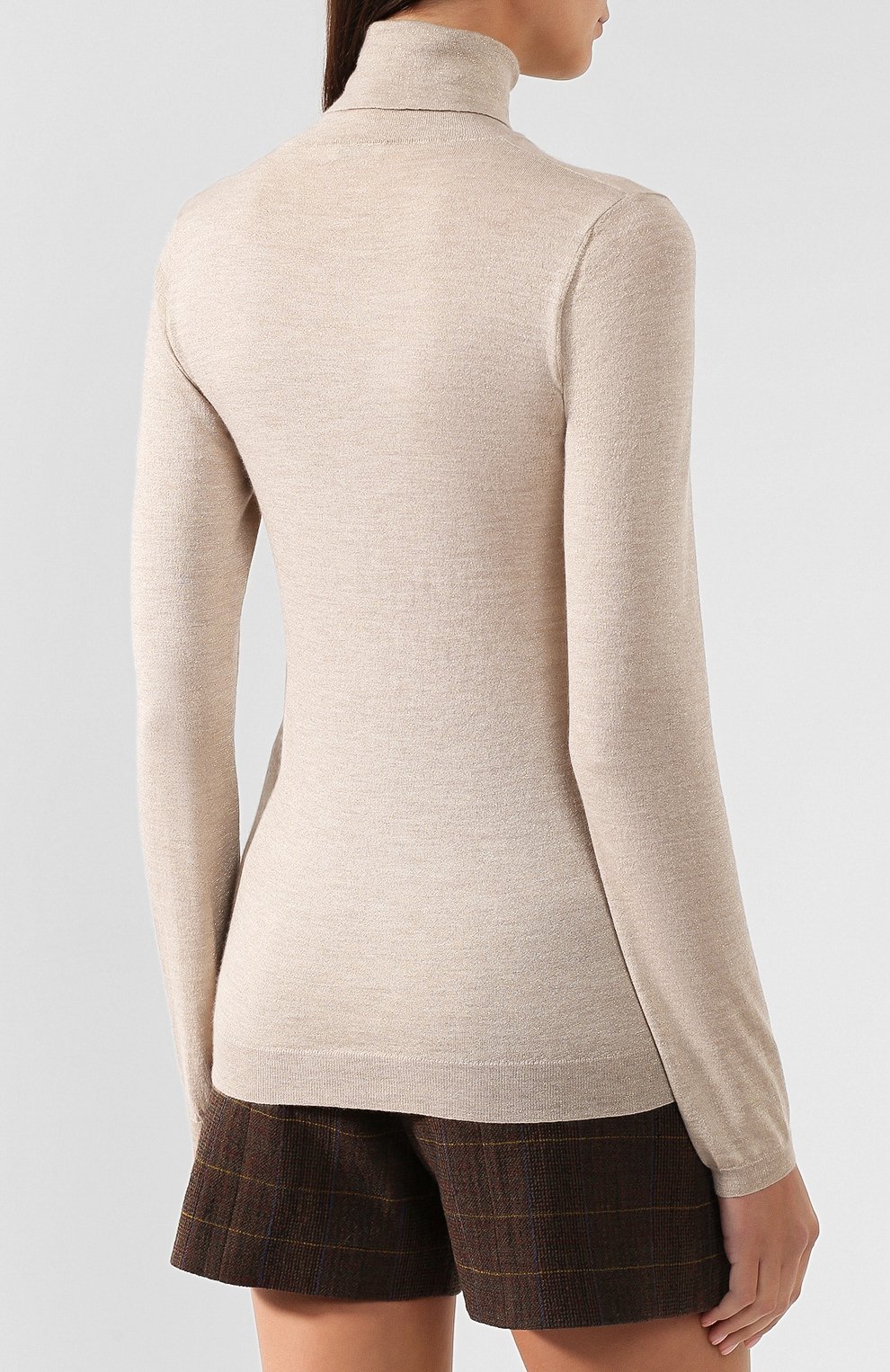 Водолазка из кашемира и шелка BRUNELLO CUCINELLI, арт. M41800063P, фото 4