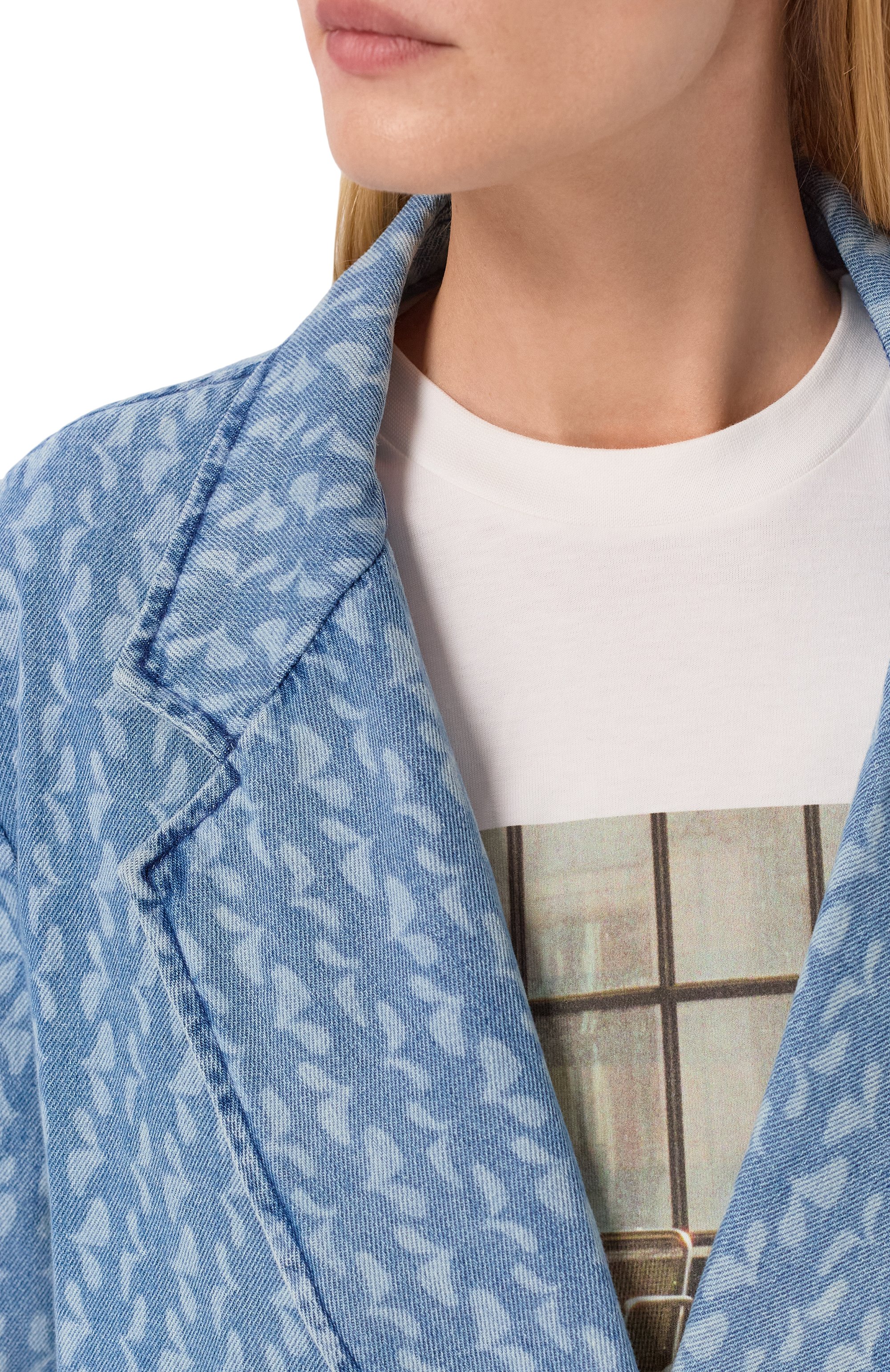 Джинсовый жакет DRIES VAN NOTEN, арт. 130516/3387, фото 5