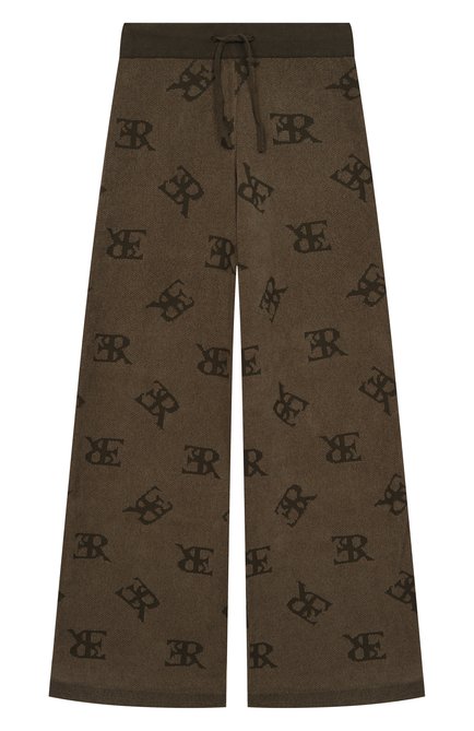 Хлопковые брюки ERMANNO SCERVINO, арт. SFPA046C