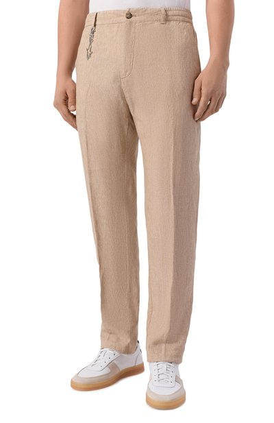 Льняные брюки PAUL&SHARK, арт. 25414041_001, фото 3