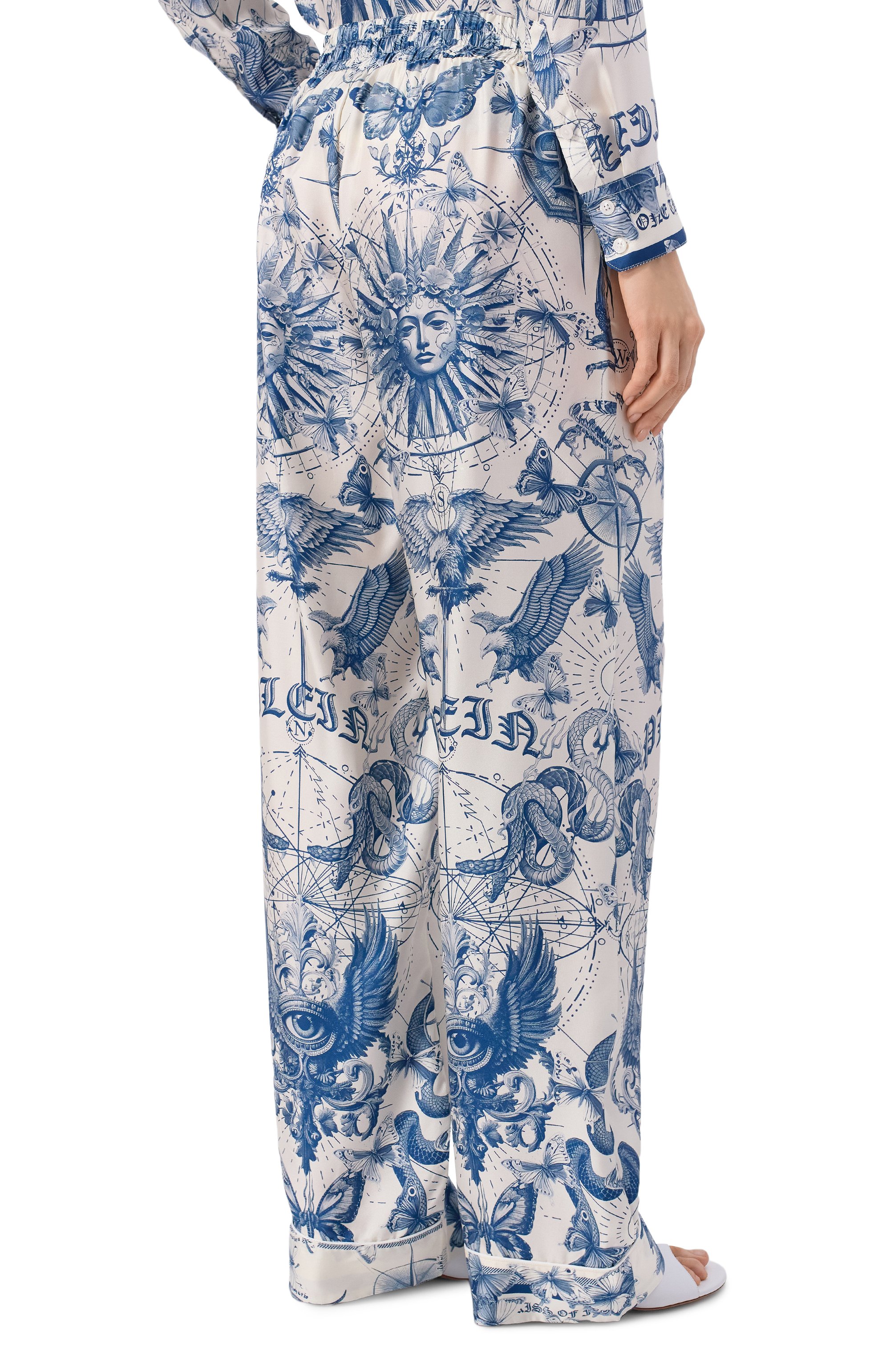 Шелковые брюки PHILIPP PLEIN, арт. SAFC WRT1665 PTE104N, фото 4