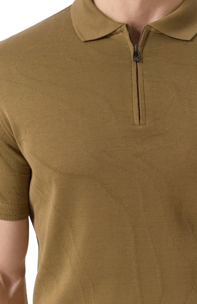 Хлопковое поло CORNELIANI, арт. 25G520-2525009, фото 5