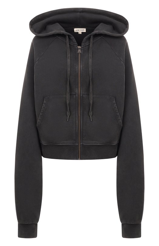 Толстовка из хлопка и шерсти Addicted FT2315.1 Чёрный FT2315.1