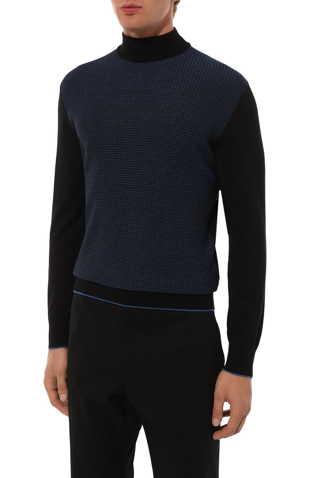 Водолазка из шерсти и шелка STEFANO RICCI, арт. KE06007AM1/E24303, фото 3