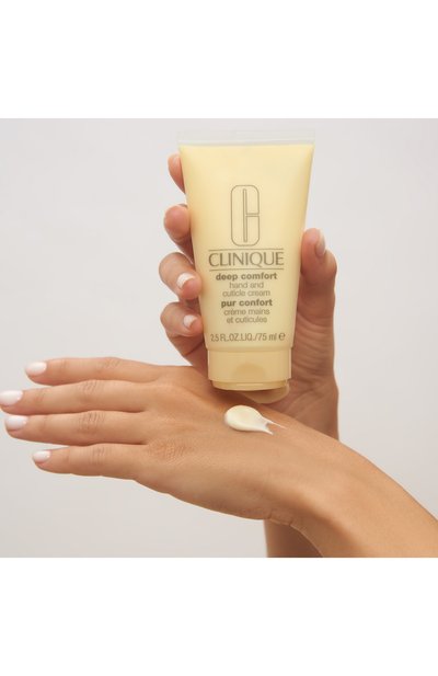 Увлажняющий и смягчающий крем для рук и кутикулы (75ml) CLINIQUE бесцветного цвета по цене 3900 руб., арт. 6W3T-01, фото 3 Увлажняющий и смягчающий крем для рук и кутикулы (75ml) CLINIQUE, арт. 6W3T-01, фото 3