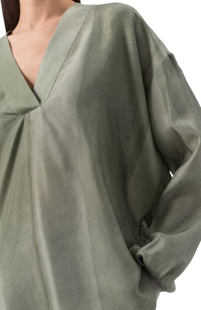 Шелковая блузка LORENA ANTONIAZZI, арт. P2657CA11B/5218, фото 5