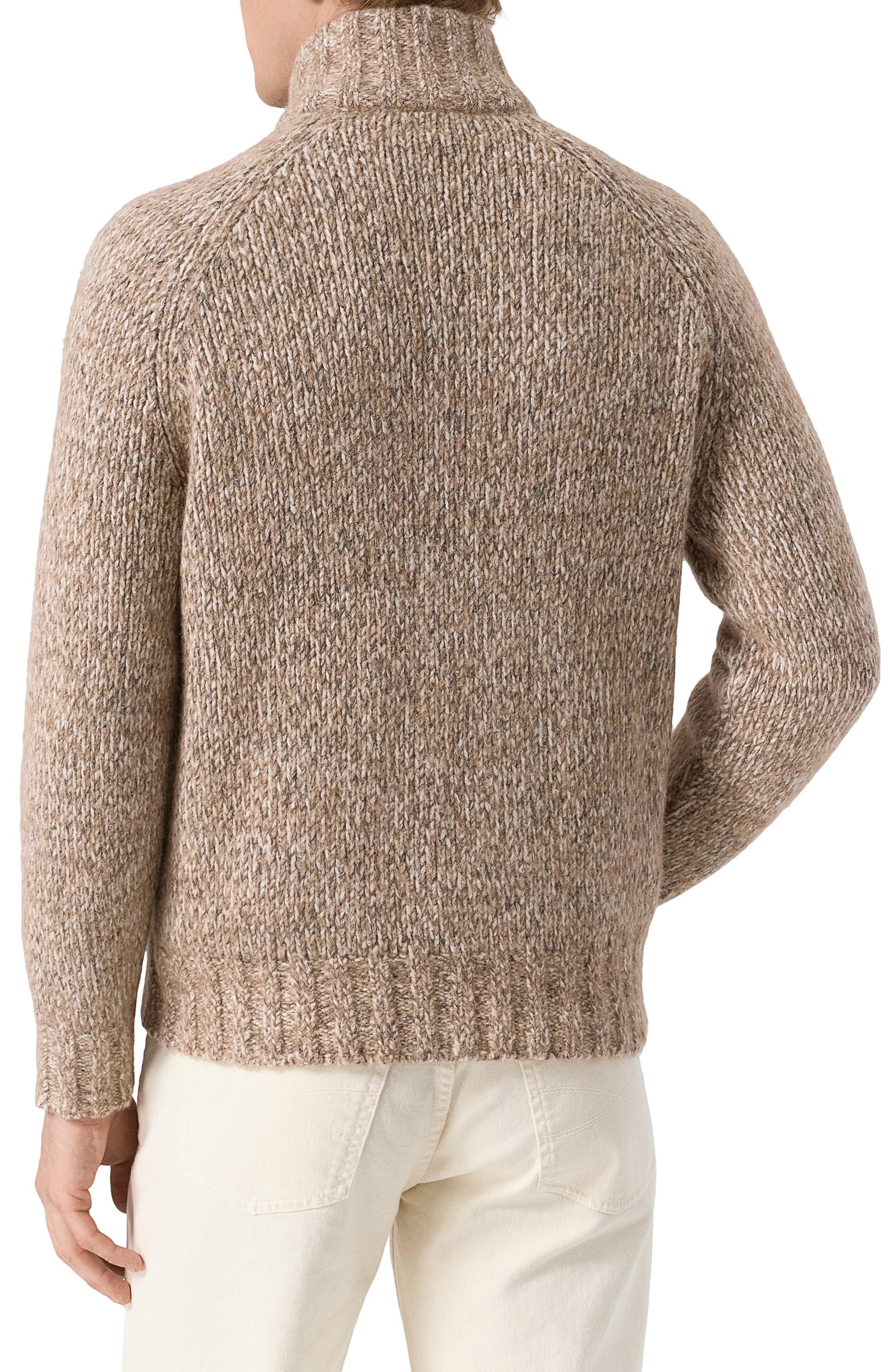 Кардиган из шерсти и хлопка BRUNELLO CUCINELLI, арт. MSS300716, фото 4