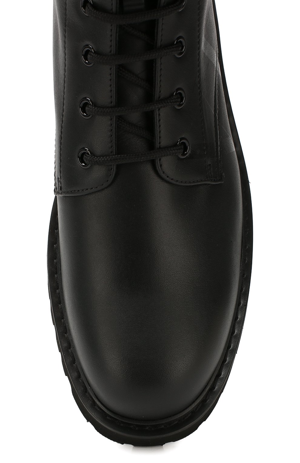 Кожаные ботинки vltn VALENTINO черного цвета по цене 97350 руб., арт. TY2S0D17/DGQ, фото 5 Кожаные ботинки vltn VALENTINO, арт. TY2S0D17/DGQ, фото 5