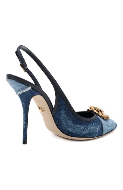 Комбинированные туфли cardinale DOLCE & GABBANA, арт. CG0482/A0621, фото 4