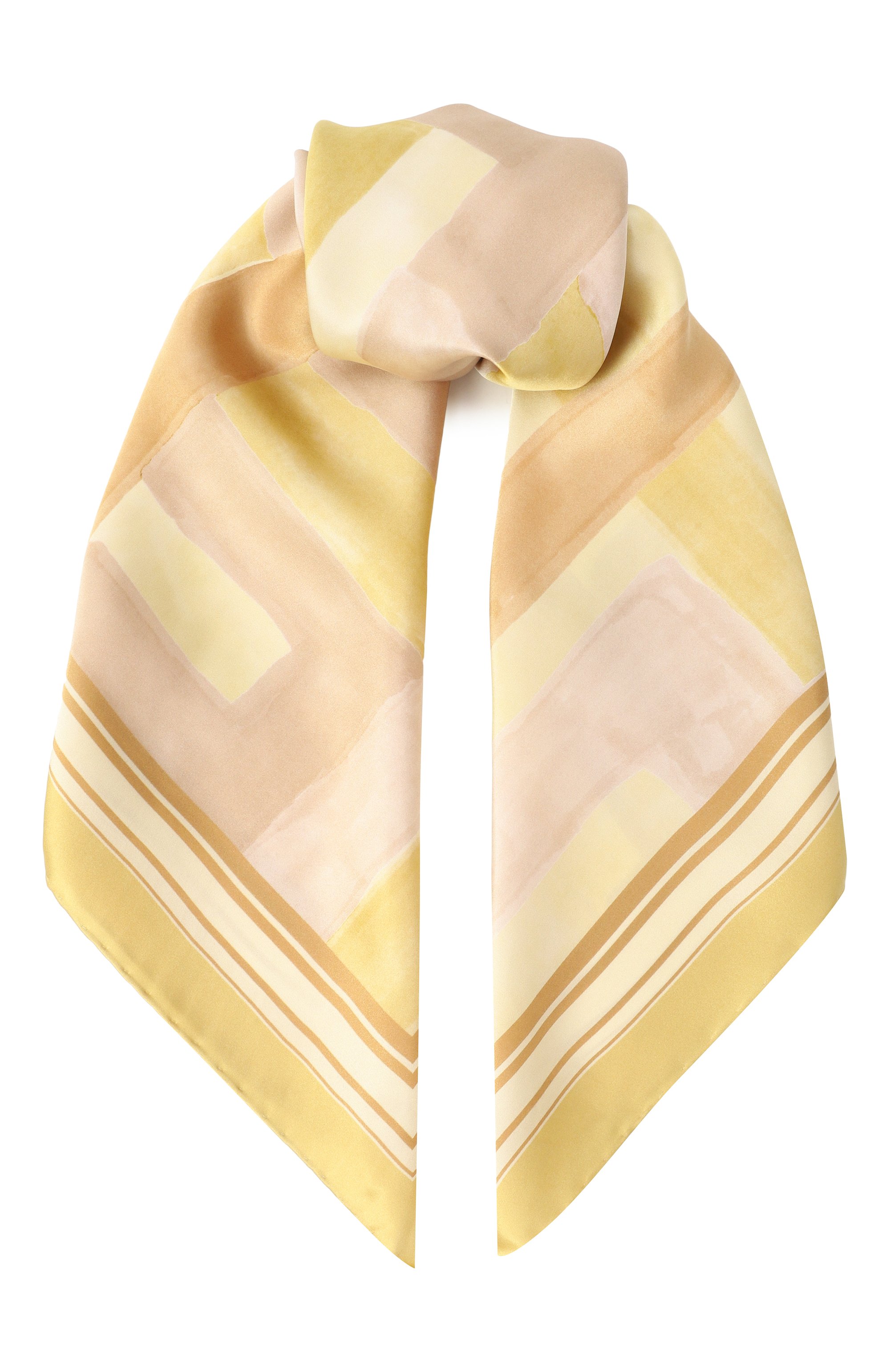 Шелковый платок KITON, арт. D53754K0942F06, фото 1