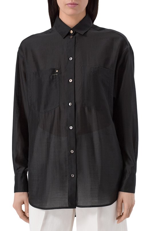 Рубашка Freeage WS25.BL012.6001.900 Чёрный  WS25.BL012.6001.900 Фото 3