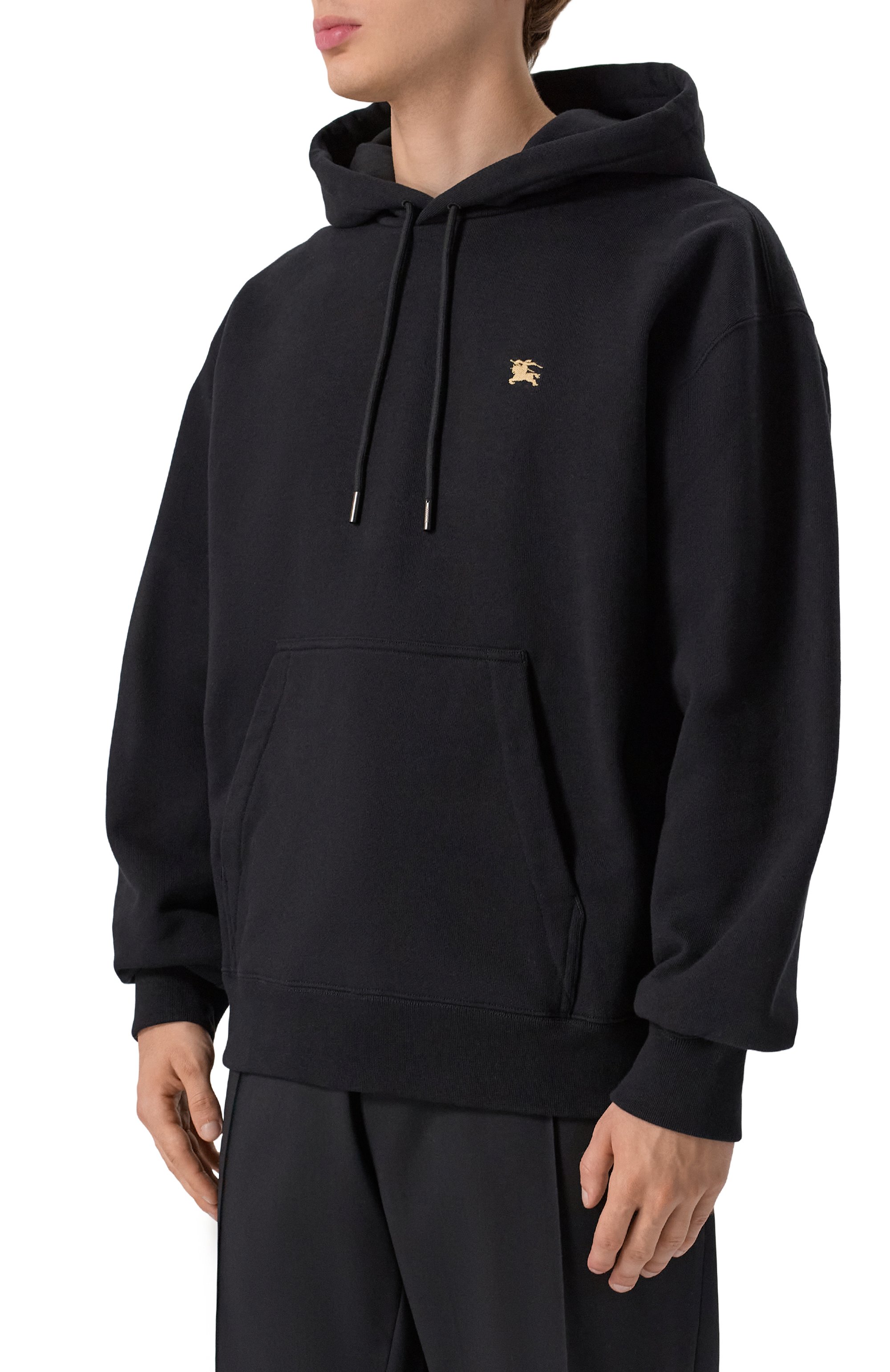 Хлопковое худи BURBERRY, арт. 8110938, фото 3