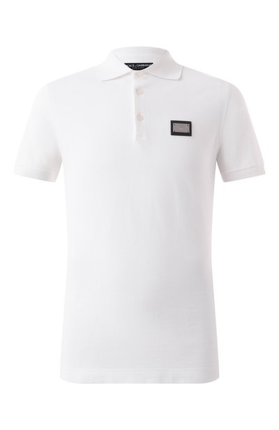 Мужское хлопковое поло DOLCE & GABBANA, арт. G8PL4T/G7F2H