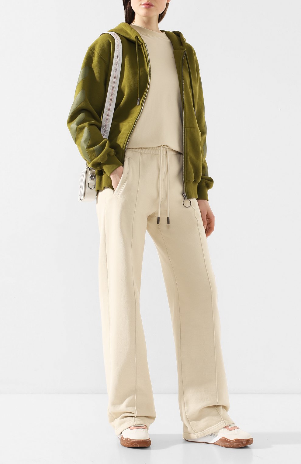 Хлопковая толстовка OFF-WHITE, арт. 0WBE005R20F301254343, фото 2