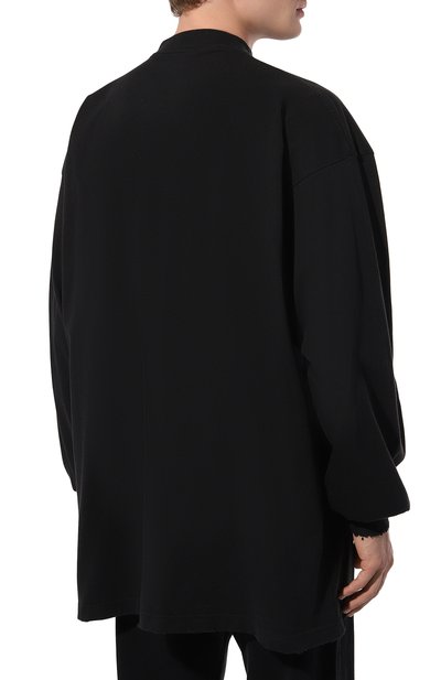 Хлопковый лонгслив BALENCIAGA, арт. 739027/T0V01, фото 4