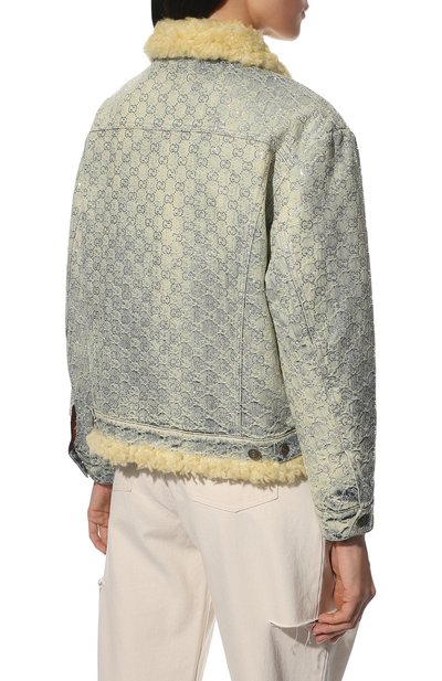 Джинсовая куртка GUCCI, арт. 671684/XDBSZ, фото 4