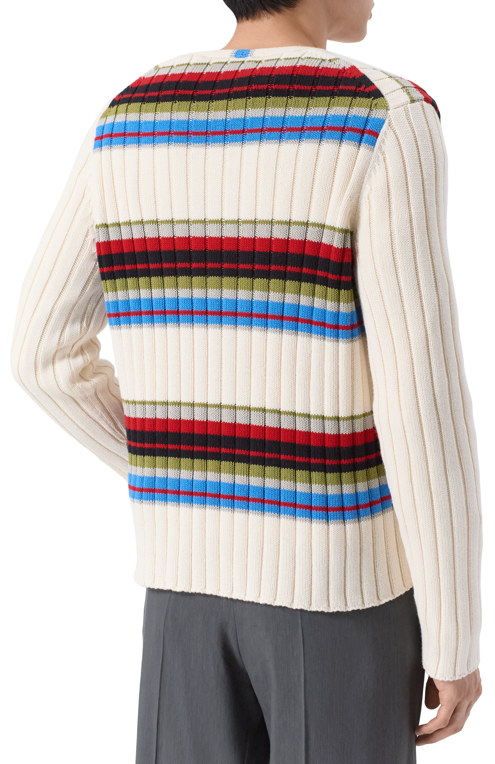 Кардиган из хлопка и шерсти DRIES VAN NOTEN, арт. 021236/3730, фото 4