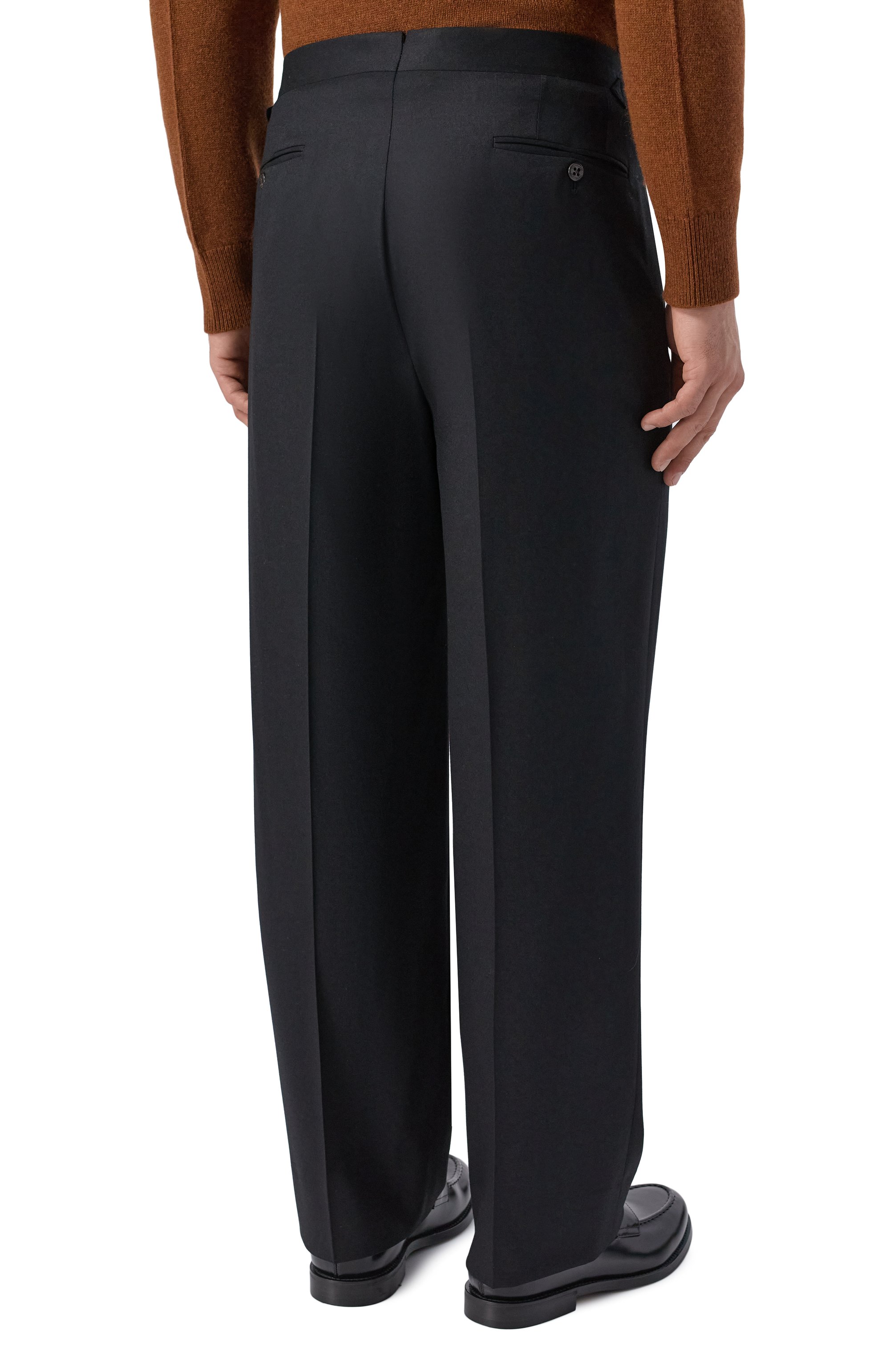 Шерстяные брюки CORNELIANI, арт. 284L26/2A18111, фото 4