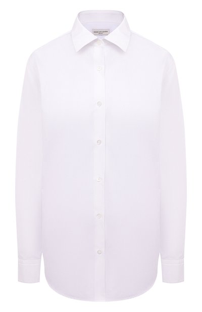 Хлопковая рубашка DRIES VAN NOTEN, арт. 211-10779-2166, фото 1