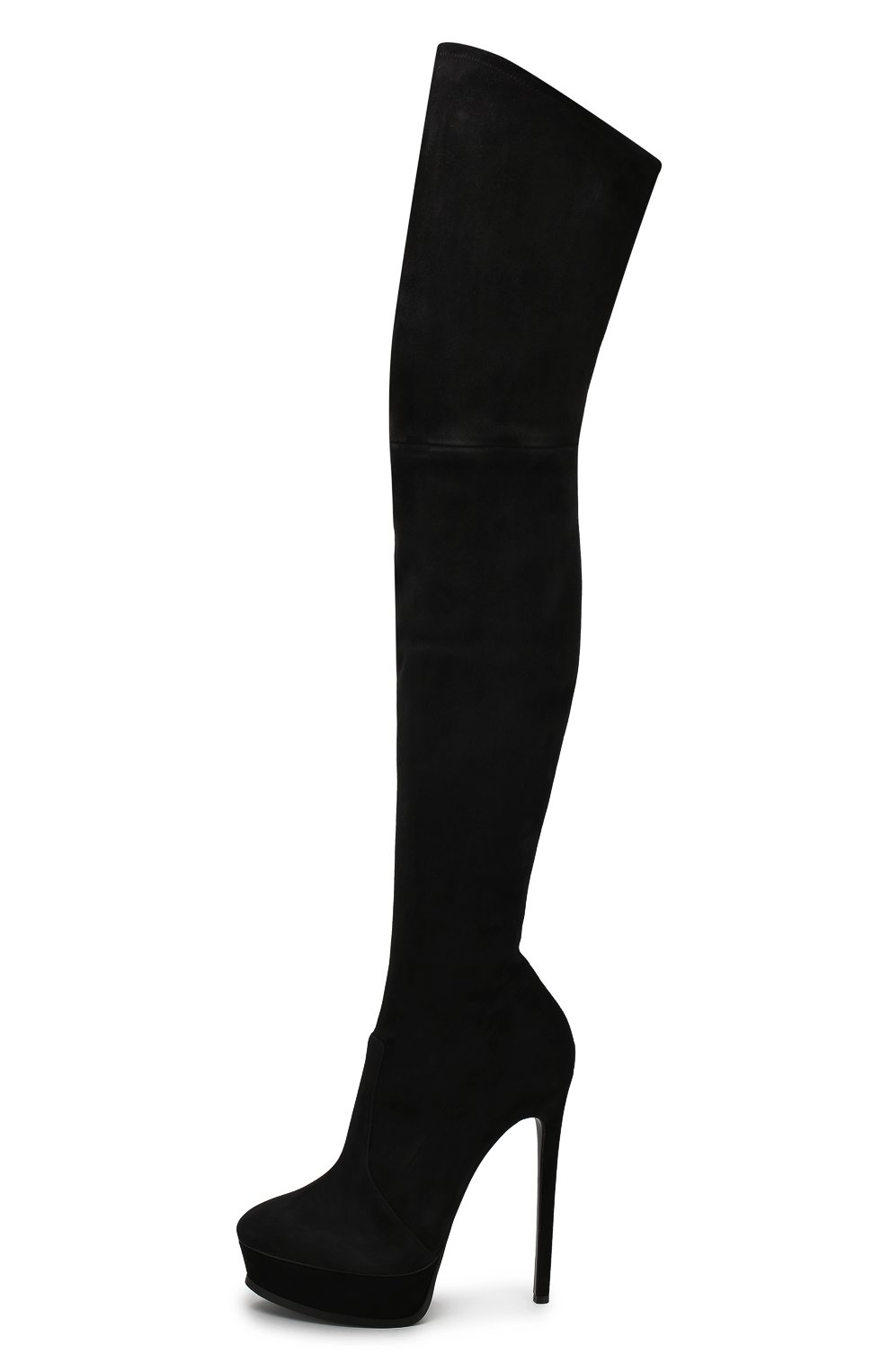 Замшевые ботфорты flora на шпильке и платформе CASADEI, арт. 1T831E140.T045000, фото 3