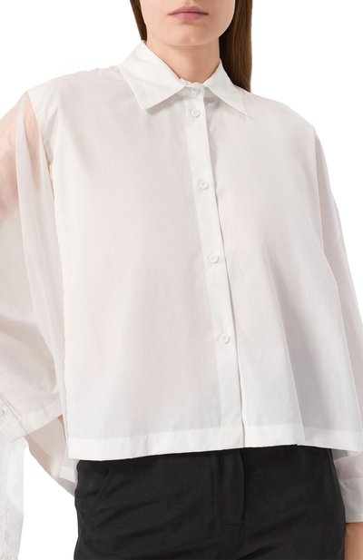 Комбинированная рубашка ISABEL BENENATO, арт. DW52S25, фото 5