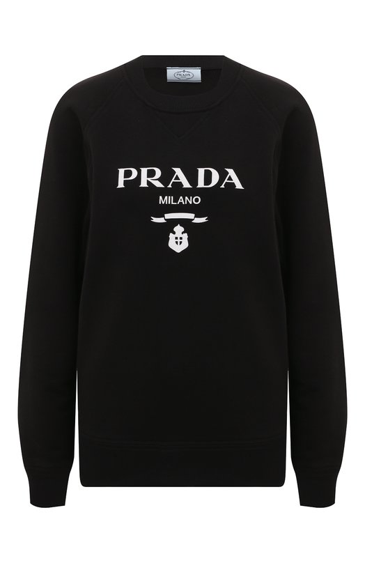 фото Хлопковый свитшот prada