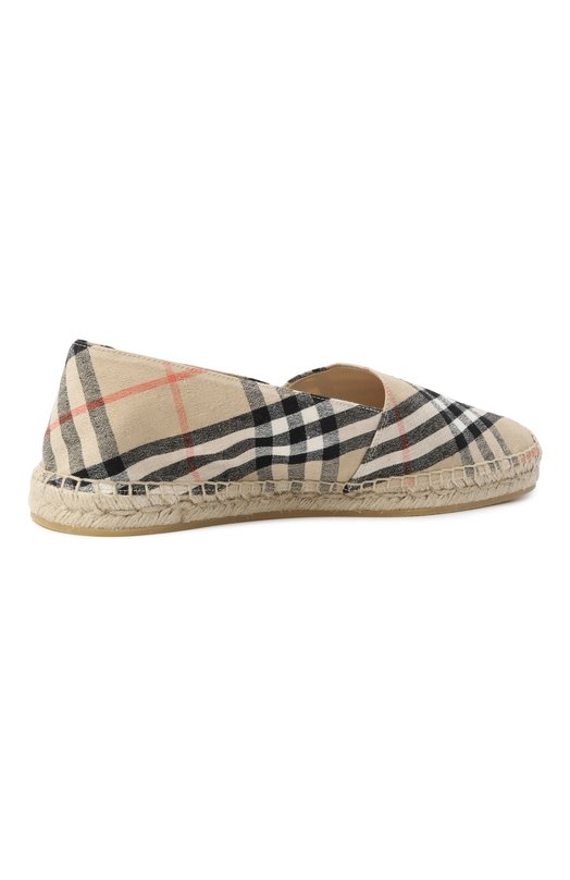 Текстильные эспадрильи Mews Burberry 8109235 Бежевый  8109235 Фото 5