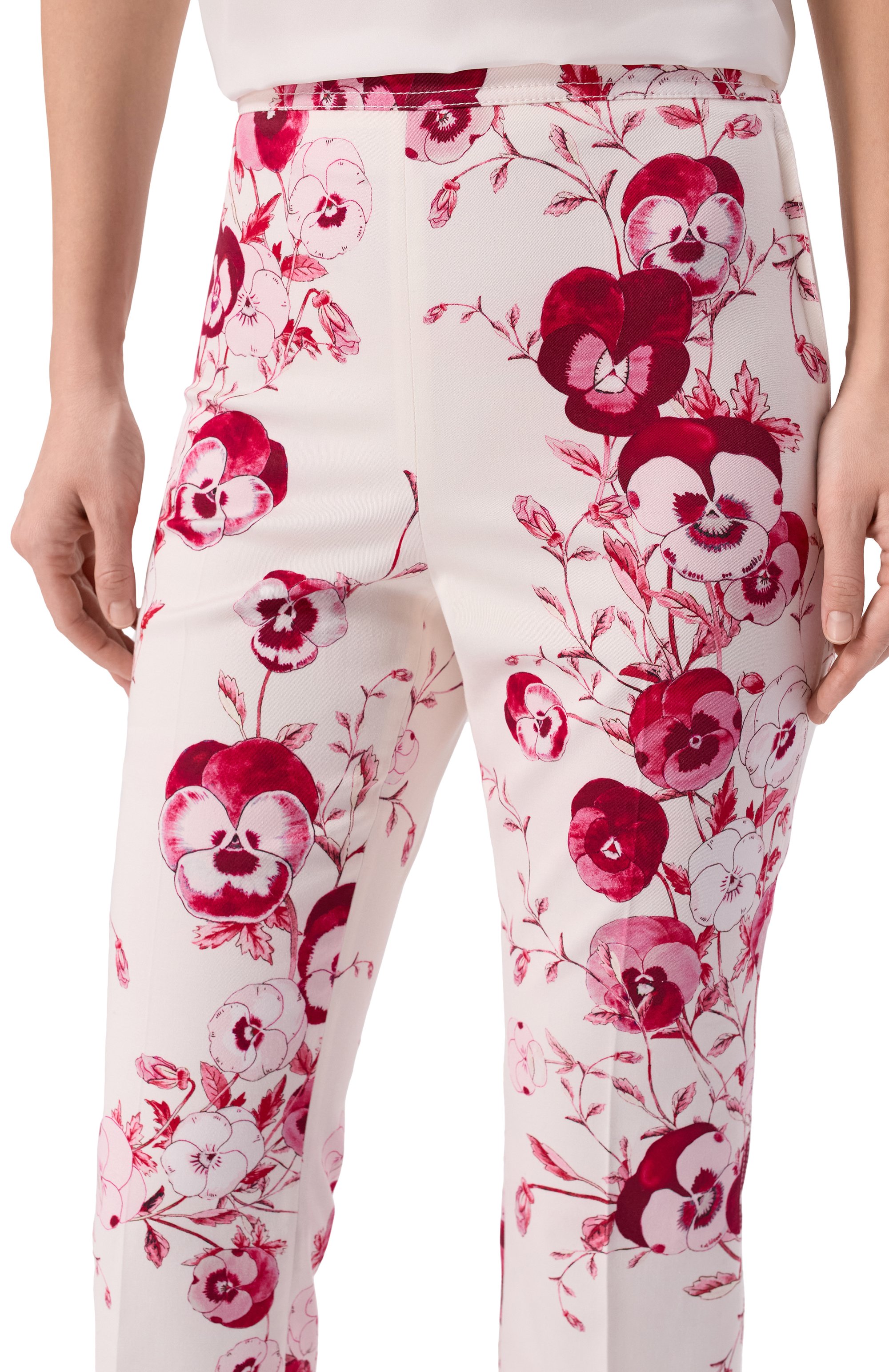 Хлопковые брюки GIAMBATTISTA VALLI, арт. 26SSPVCA3107/34PRI, фото 5