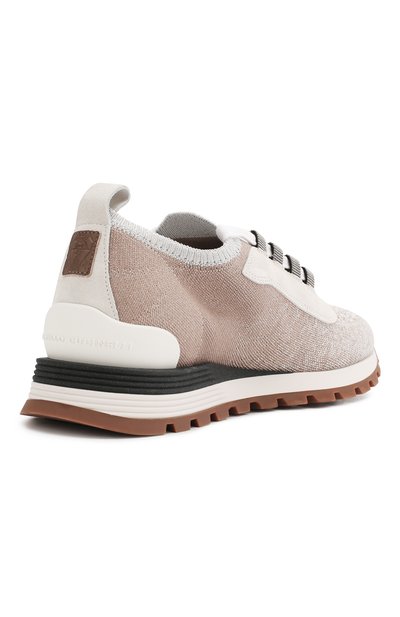 Текстильные кроссовки BRUNELLO CUCINELLI, арт. MZ35G1804, фото 4