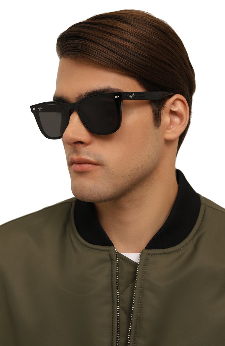 Женские солнцезащитные очки RAY-BAN черного цвета, арт. 4420-601/87 | Фото 3 (Региональные ограничения белый список (Axapta Mercury): Не проставлено; Нос: Не проставлено; Тип очков: С/з; Кросс-КТ: С/з-унисекс; Материал: Пластик; Очки форма: Квадратные; Оптика Гендер: оптика-унисекс)