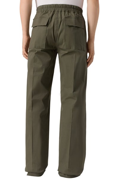 Хлопковые брюки RICK OWENS, арт. RU02E1378/TE, фото 4