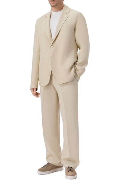 Льняной пиджак INLINUM, арт. JAC0B/TR0PEA, фото 2