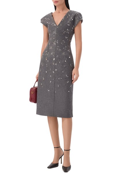 Женское шерстяное платье JIL SANDER, арт. J02CT0660/J40380